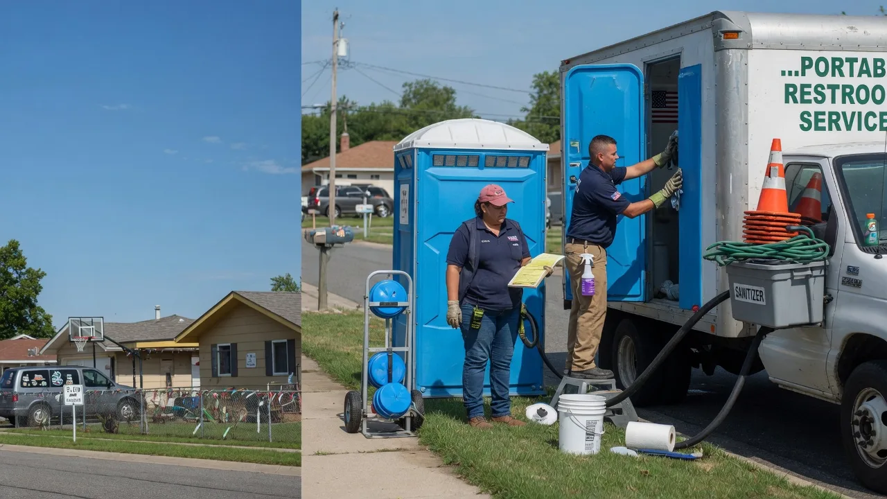 Portable Toilet Rental in Omaha, NE near me